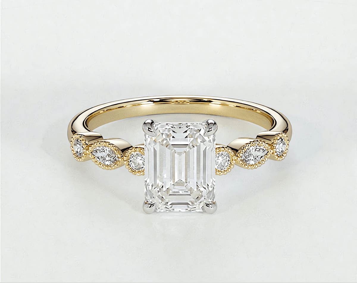 Matilda - Emerald - Engagement Rings - Ramzi & Co.®