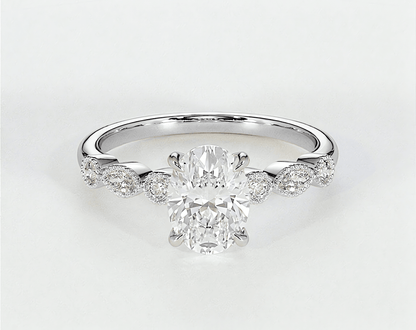 Matilda - Oval - Engagement Rings - Ramzi & Co.®