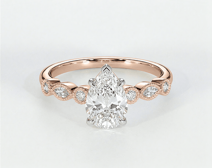 Matilda - Pear - Engagement Rings - Ramzi & Co.®
