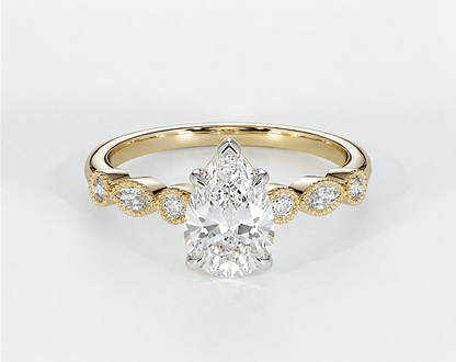 Matilda - Pear - Engagement Rings - Ramzi & Co.®
