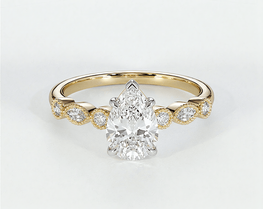Matilda - Pear - Engagement Rings - Ramzi & Co.®
