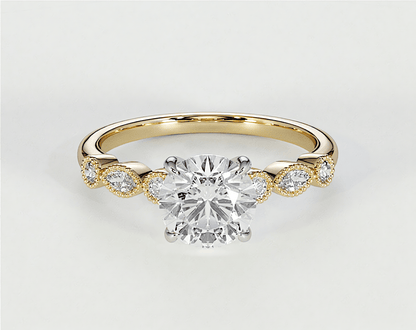 Matilda - Round - Engagement Rings - Ramzi & Co.®