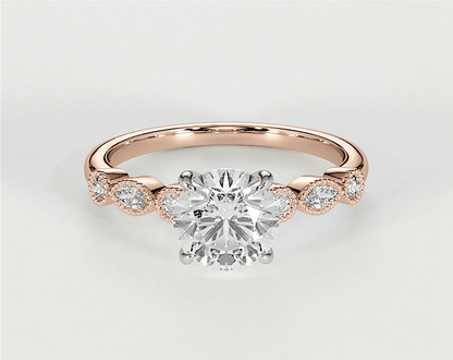 Matilda - Round - Engagement Rings - Ramzi & Co.®
