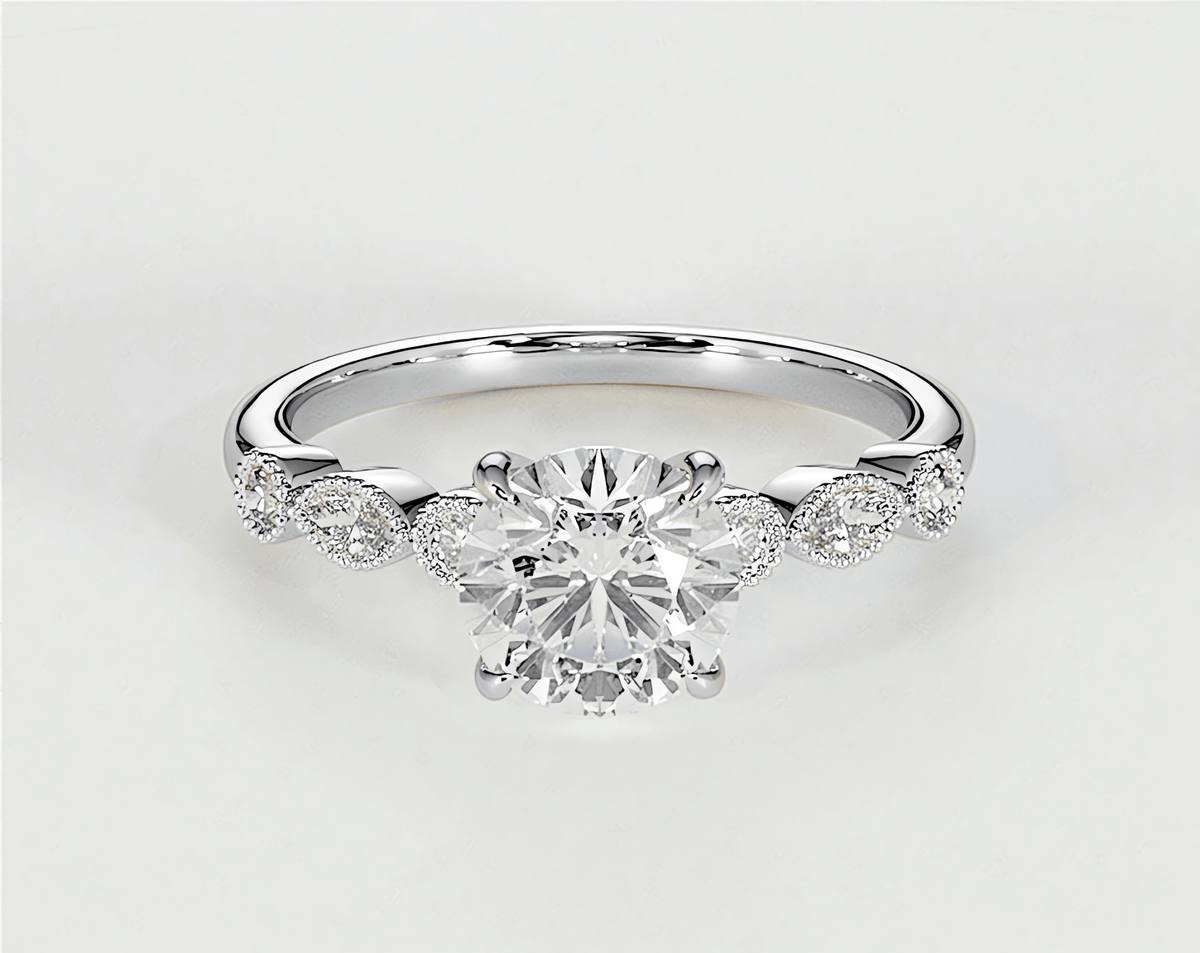 Matilda - Round - Engagement Rings - Ramzi & Co.®