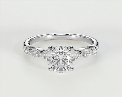 Matilda - Round - Engagement Rings - Ramzi & Co.®