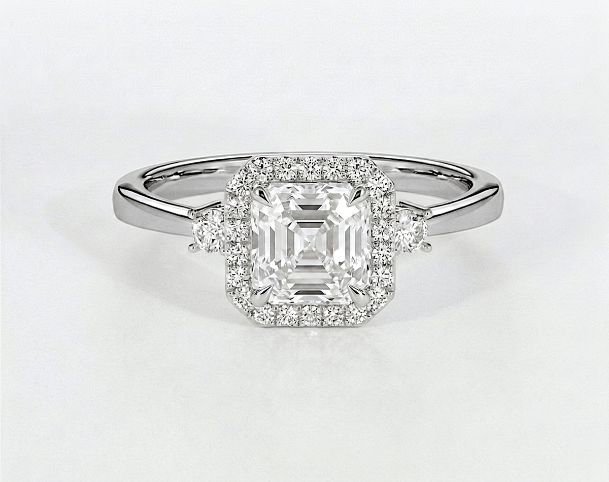 Maya - Asscher - Engagement Rings - Ramzi & Co.®
