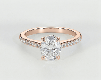 Megan - Oval - Engagement Rings - Ramzi & Co.®
