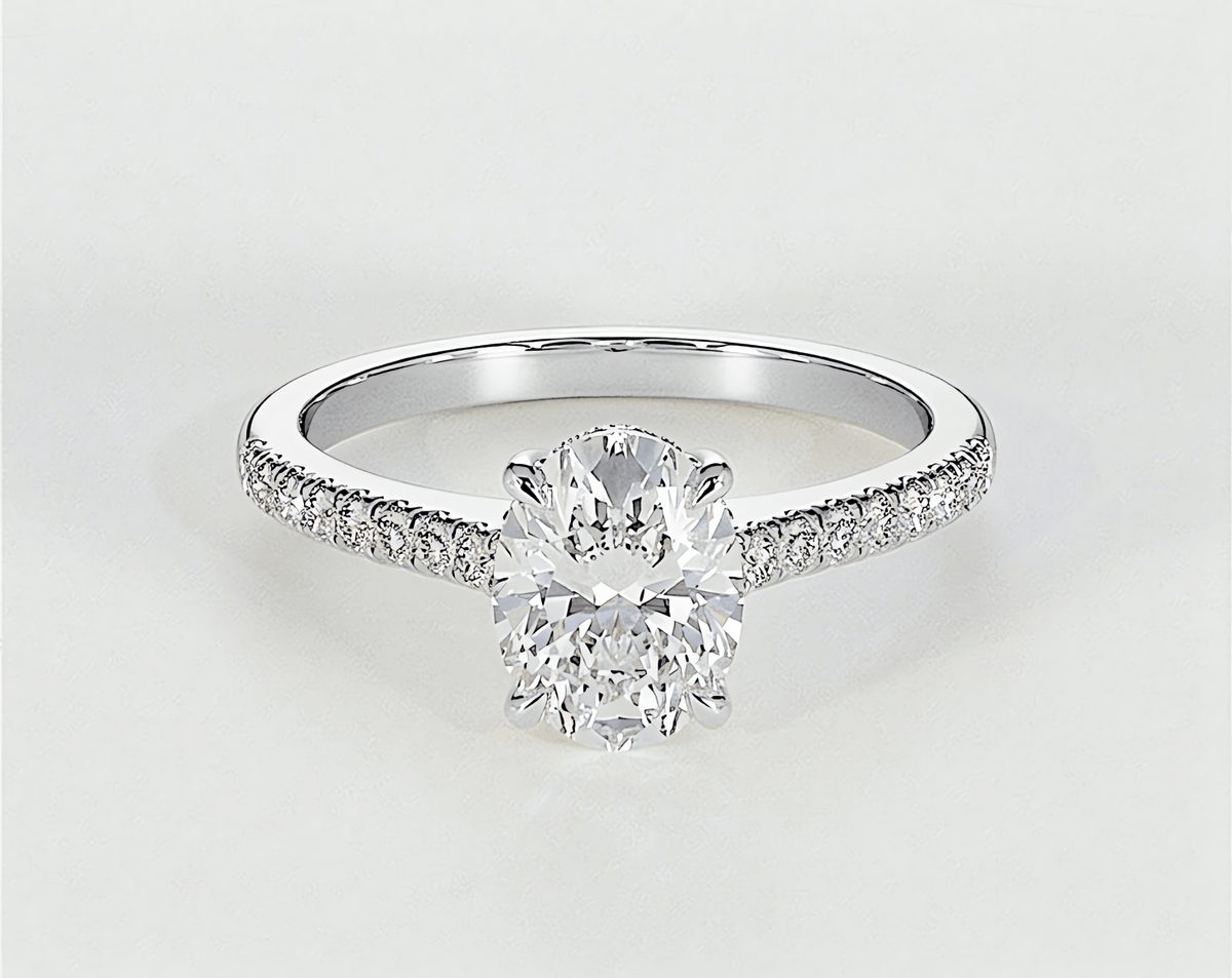 Megan - Oval - Engagement Rings - Ramzi & Co.®