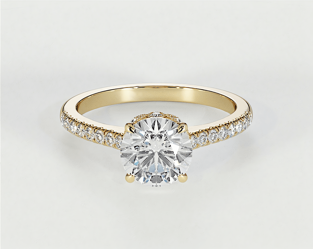 Megan - Round - Engagement Rings - Ramzi & Co.®