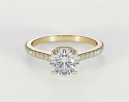 Megan - Round - Engagement Rings - Ramzi & Co.®