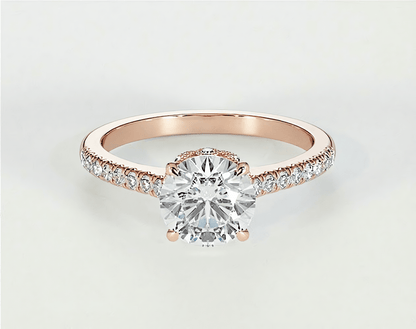 Megan - Round - Engagement Rings - Ramzi & Co.®
