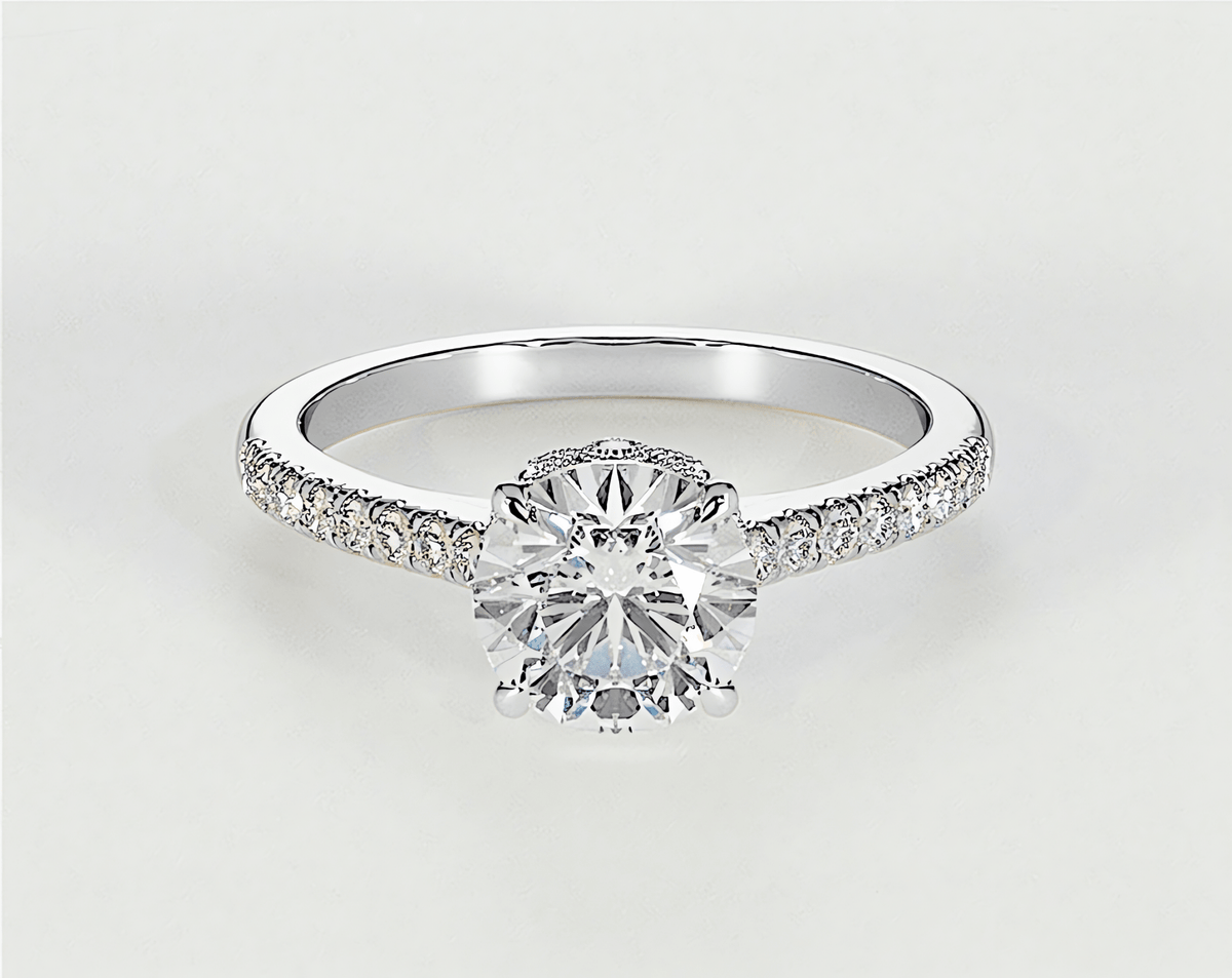 Megan - Round - Engagement Rings - Ramzi & Co.®