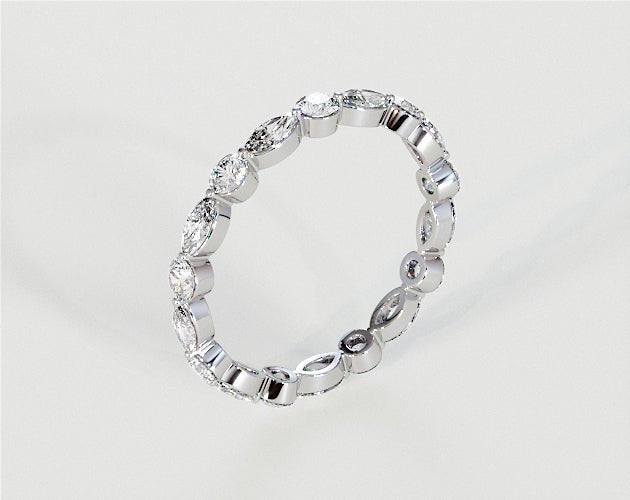 Melrose - Women's Eternity Rings - Ramzi & Co.®