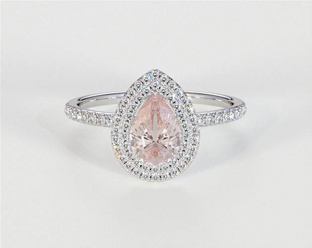 Milena - Morganite Rings - Ramzi & Co.®