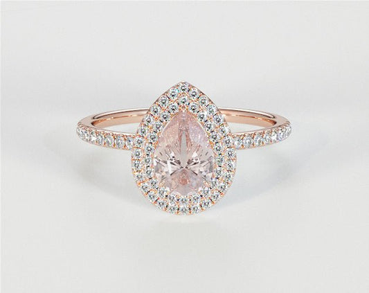 Milena - Morganite Rings - Ramzi & Co.®