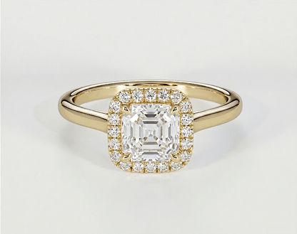 Monica - Asscher - Engagement Rings - Ramzi & Co.®