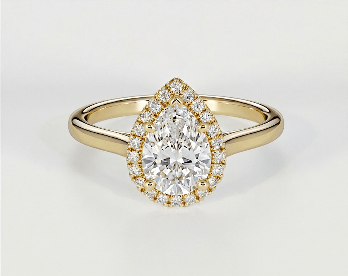 Monica - Pear - Engagement Rings - Ramzi & Co.®