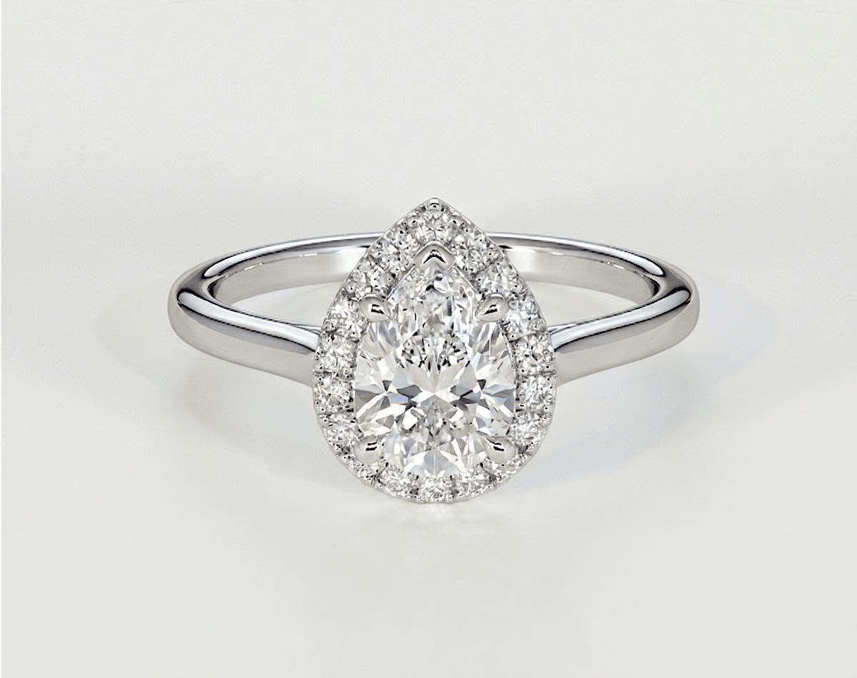 Monica - Pear - Engagement Rings - Ramzi & Co.®
