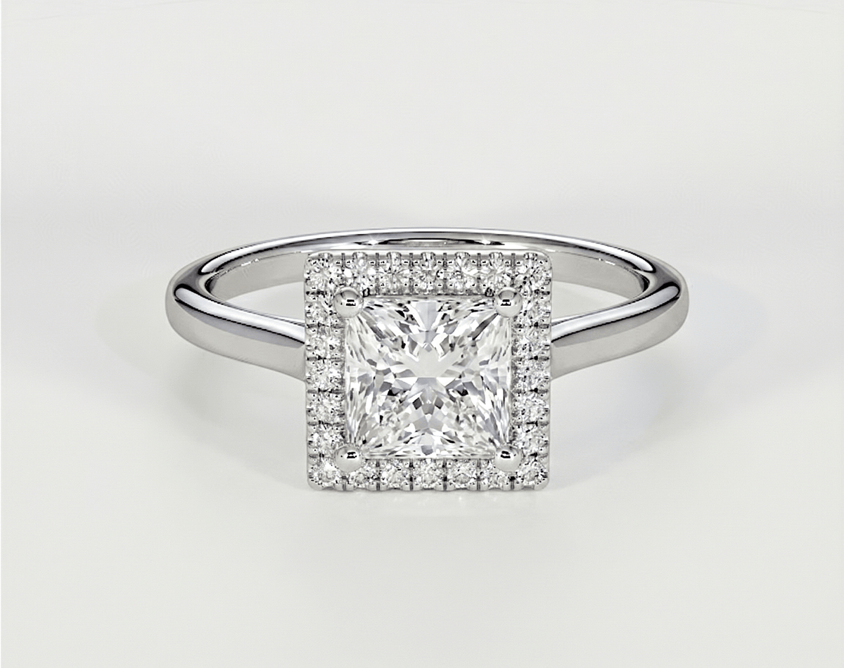 Monica - Princess - Engagement Rings - Ramzi & Co.®
