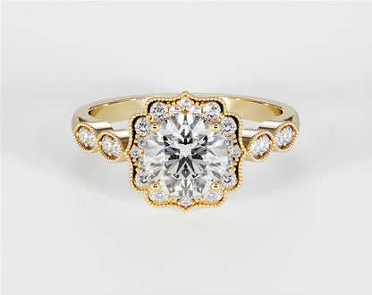 Morgan - Round - Engagement Rings - Ramzi & Co.®