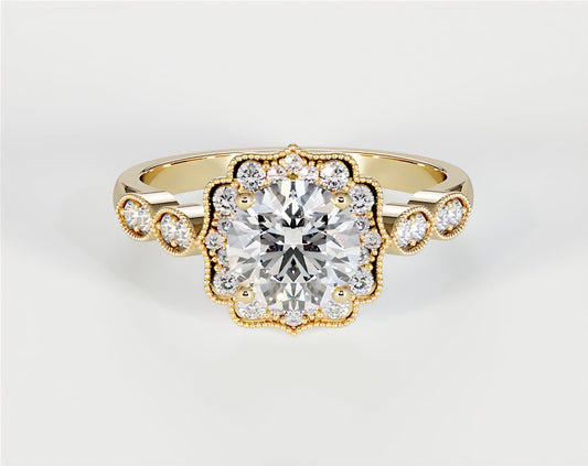 Morgan - Round - Engagement Rings - Ramzi & Co.®