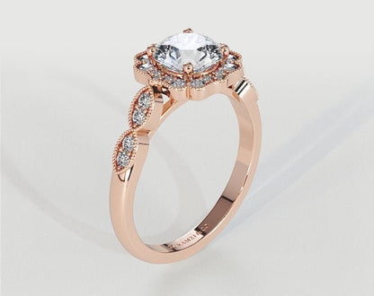 Morgan - Round - Engagement Rings - Ramzi & Co.®