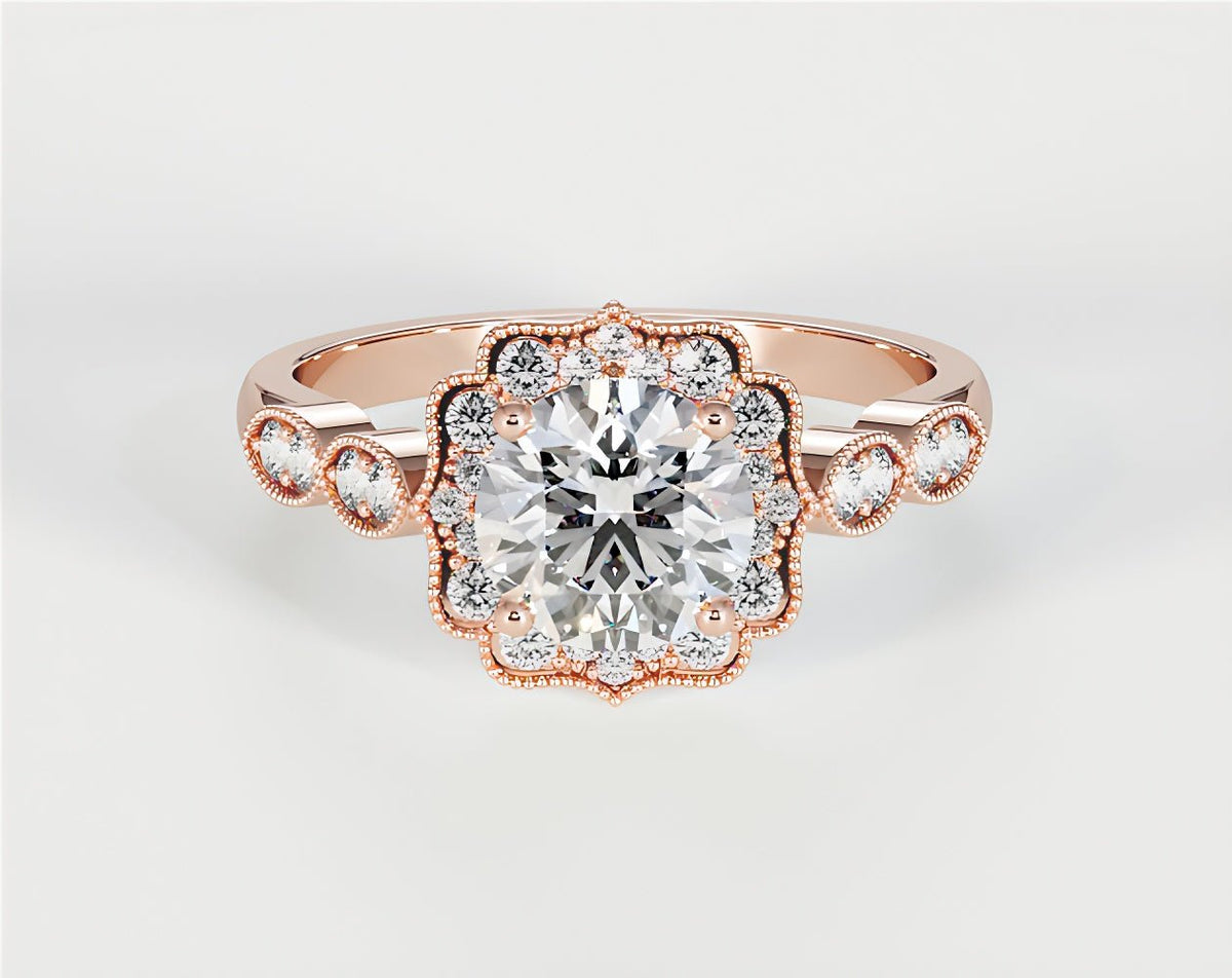 Morgan - Round - Engagement Rings - Ramzi & Co.®
