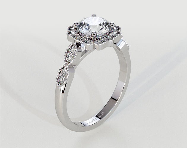 Morgan - Round - Engagement Rings - Ramzi & Co.®