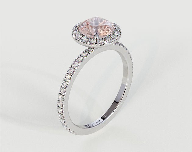 Nadirah - Morganite Rings - Ramzi & Co.®