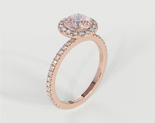 Nadirah - Morganite Rings - Ramzi & Co.®