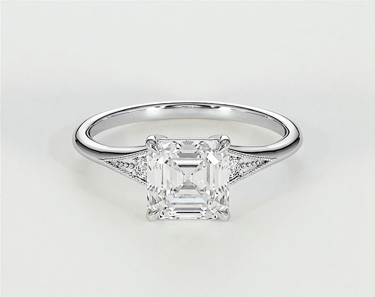 Naomi - Asscher - Engagement Rings - Ramzi & Co.®