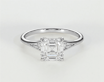 Naomi - Asscher - Engagement Rings - Ramzi & Co.®