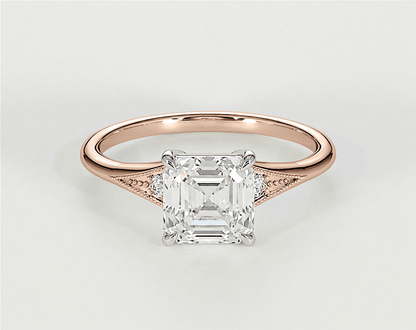 Naomi - Asscher - Engagement Rings - Ramzi & Co.®
