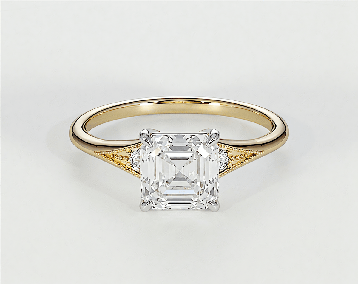 Naomi - Asscher - Engagement Rings - Ramzi & Co.®