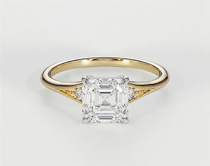 Naomi - Asscher - Engagement Rings - Ramzi & Co.®