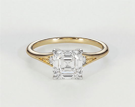 Naomi - Asscher - Engagement Rings - Ramzi & Co.®