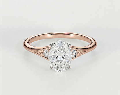 Naomi - Oval - Engagement Rings - Ramzi & Co.®