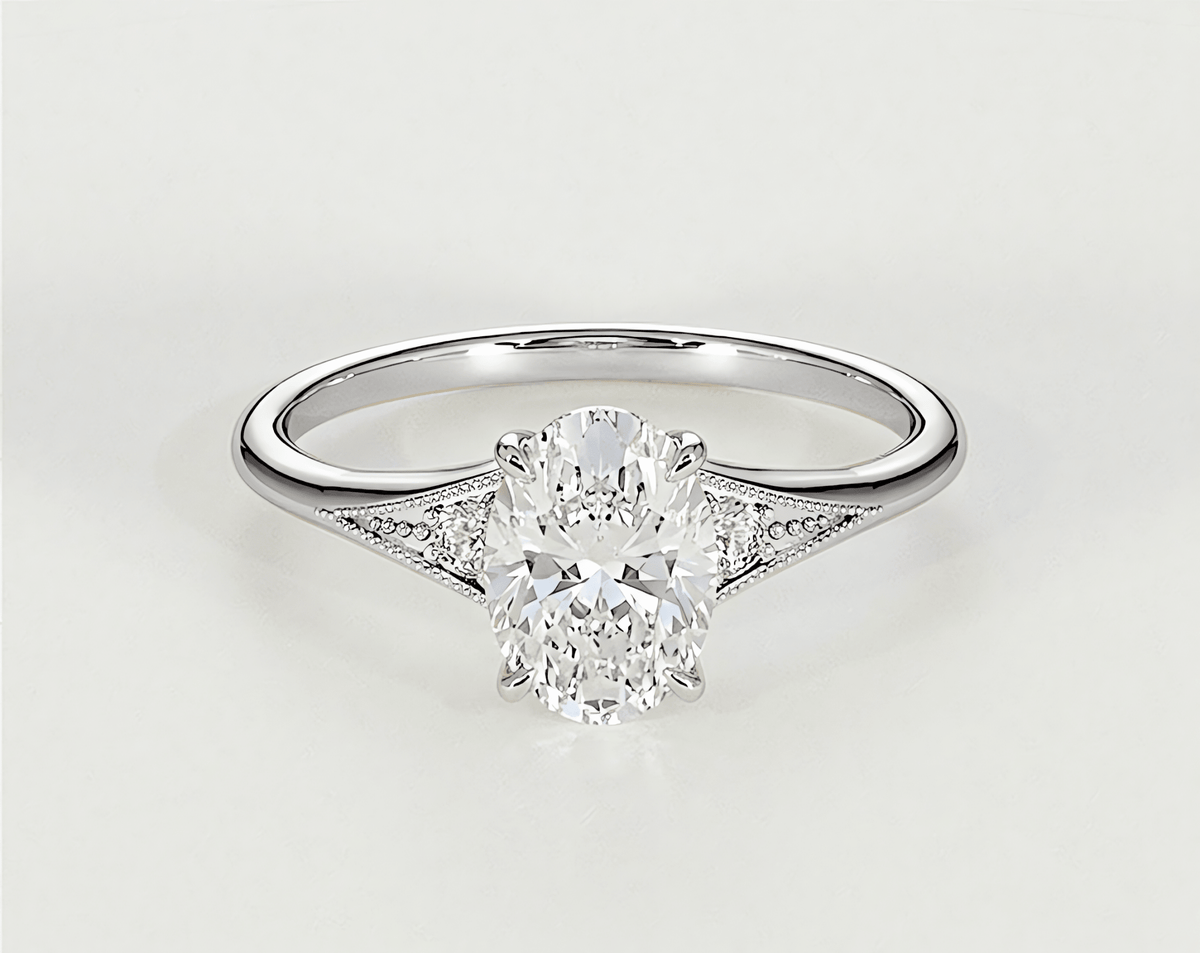 Naomi - Oval - Engagement Rings - Ramzi & Co.®