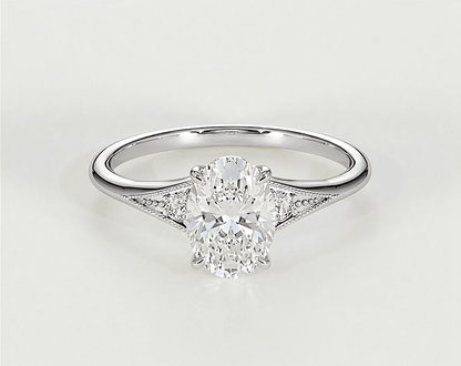 Naomi - Oval - Engagement Rings - Ramzi & Co.®