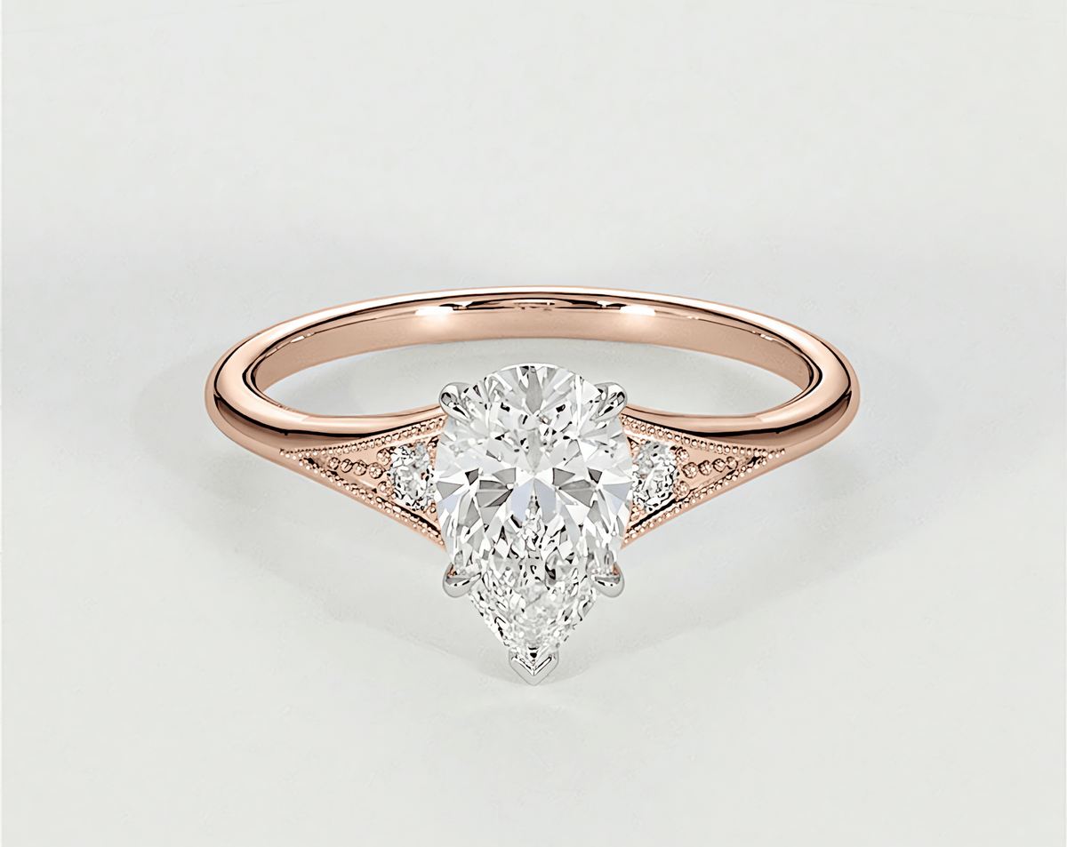 Naomi - Pear - Engagement Rings - Ramzi & Co.®