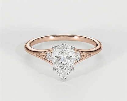Naomi - Pear - Engagement Rings - Ramzi & Co.®
