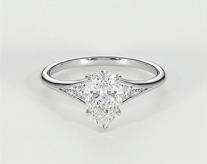 Naomi - Pear - Engagement Rings - Ramzi & Co.®