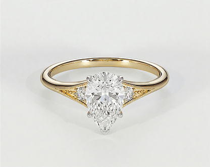Naomi - Pear - Engagement Rings - Ramzi & Co.®