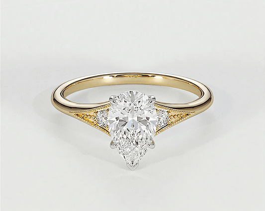 Naomi - Pear - Engagement Rings - Ramzi & Co.®