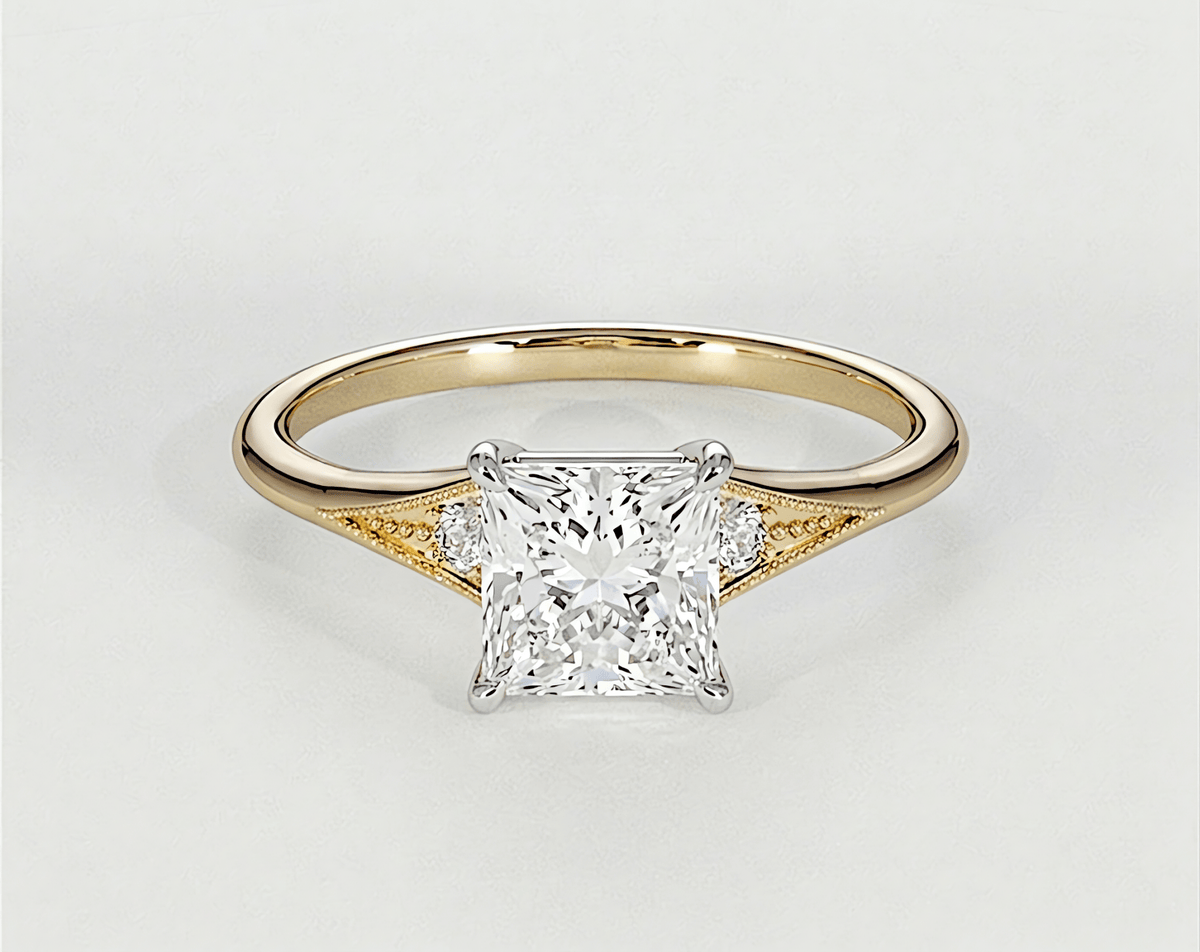 Naomi - Princess - Engagement Rings - Ramzi & Co.®