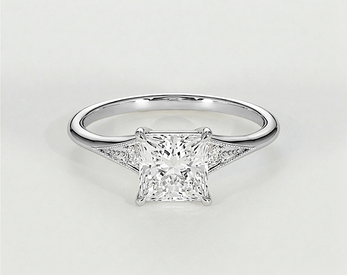 Naomi - Princess - Engagement Rings - Ramzi & Co.®