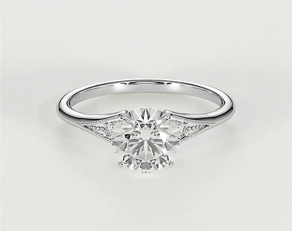 Naomi - Round - Engagement Rings - Ramzi & Co.®