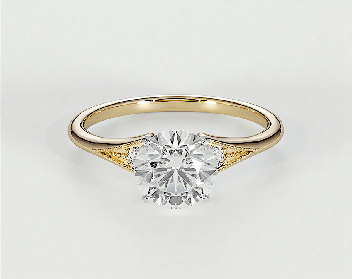 Naomi - Round - Engagement Rings - Ramzi & Co.®