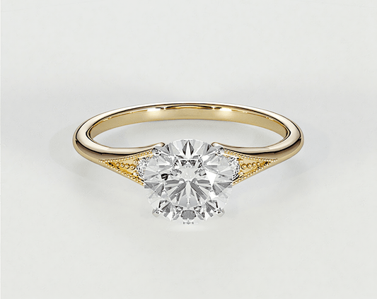 Naomi - Round - Engagement Rings - Ramzi & Co.®