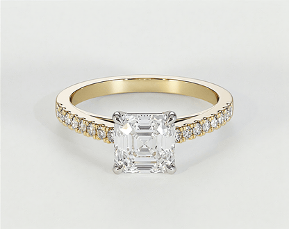 Natalie - Asscher - Engagement Rings - Ramzi & Co.®